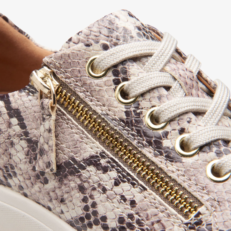 2Z8V2H323 Nalle Lace Clarks Snake Print