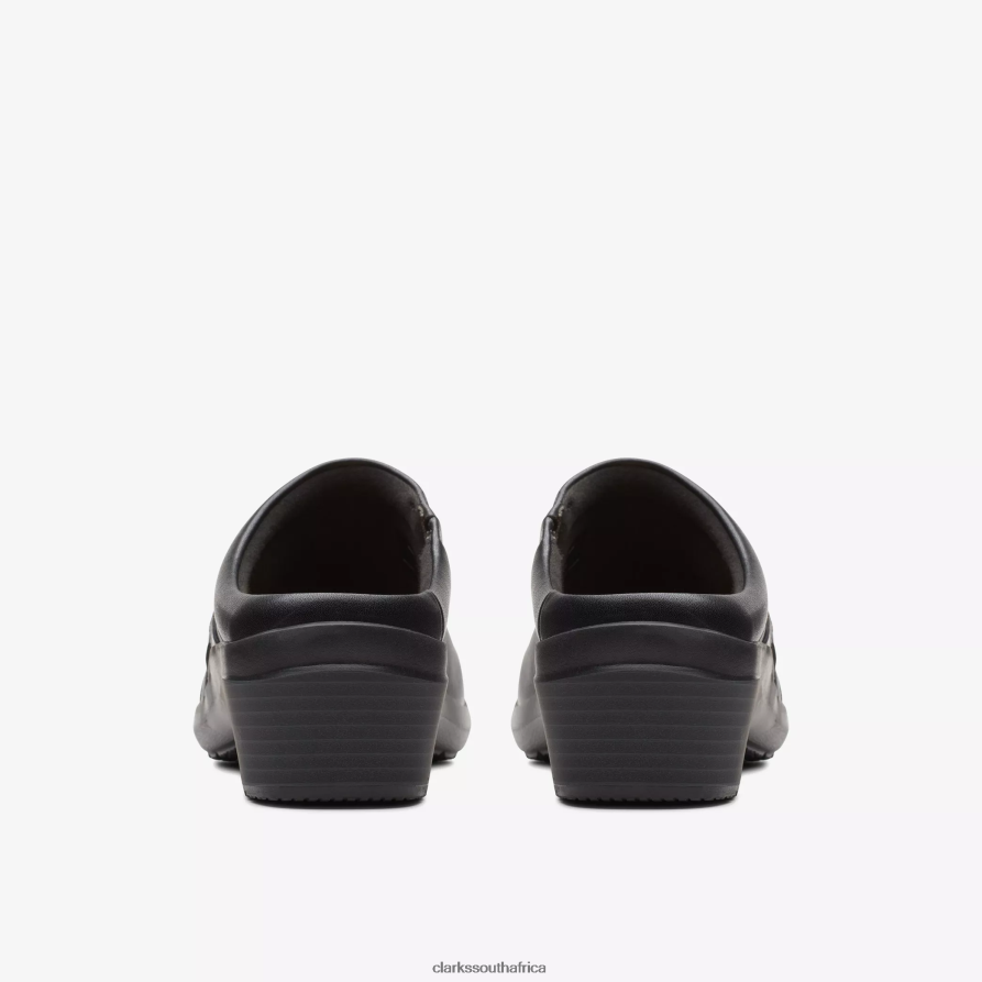 2Z8V2H592 Angie Mist Clarks Black Leather